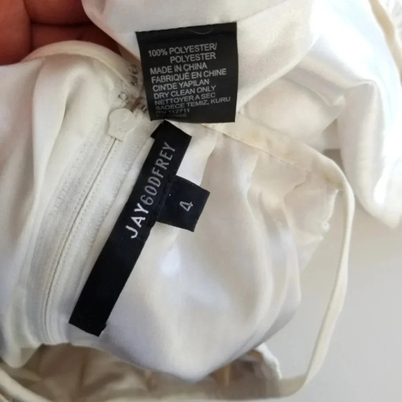 Yaygodfrey Lace Halter Dress Sleeveless Party Cocktail Mini Dress Size 4 - Picture 9 of 9